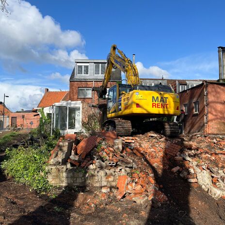 Bouwklaar maken van de site